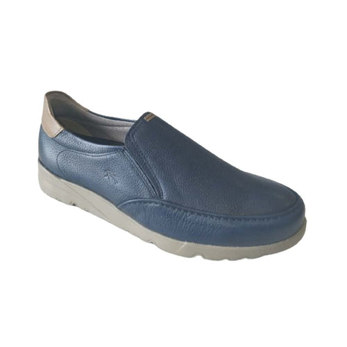 FLUCHOS Scarpa uomo slip on blu F1458