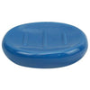 Piattino Per Sapone In Ceramica Blu Portasaponetta Moderno Accessori Bagno 79258