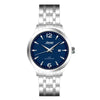 Orologio LORENZ uomo Vintage data acciaio / blu