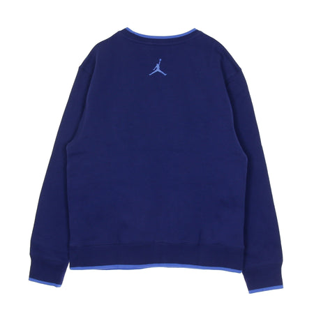 JORDAN Felpa Girocollo Uomo Jumpman Crew Blue Void/signal Blue da uomo