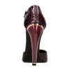 Roberto Cavalli Scarpe con Tacco Bordeaux da donna