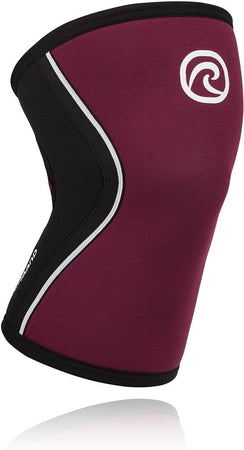Supporto per ginocchio rehband rx 5mm burgundt xs