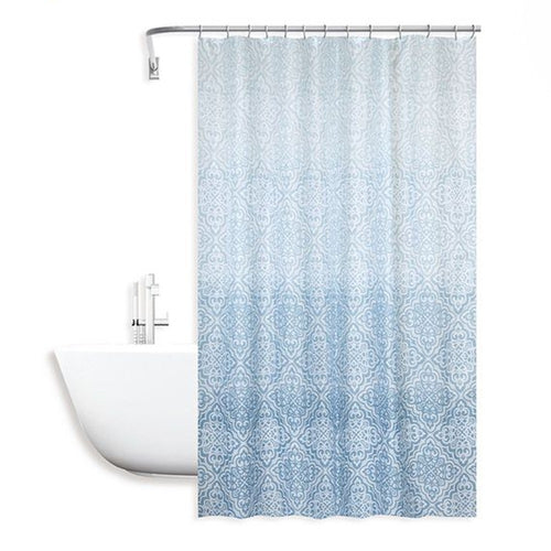 Tenda Doccia Antimuffa Impermeabile 180x200cm Con 12 Anelli Bagno Maioliche 87034