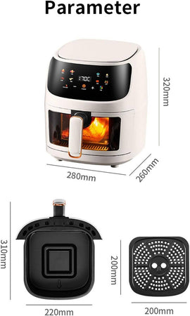 Miglior Friggitrice Ad Aria Da 8 Lt 1350w Display Control Smart Forno Visibile