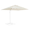 Telo per ombrellone Orion color Beige, con camino antivento, per esterno e giardino