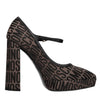 Moschino Scarpe con Tacco Multicolour da donna