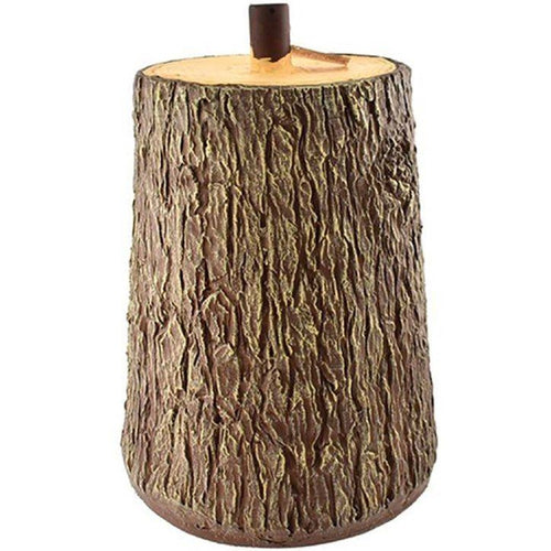 Tronco Colore Marrone Base Supporto Per Albero Di Natale Effetto Legno Diam.27