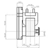 Motoriduttore Kenta K9115107 stufe a pellet 14702079