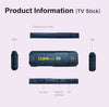 Tv Stick 4k Ultra Hd Con Telecomando Lettore Multimediale 16gb+256gb Androidtv