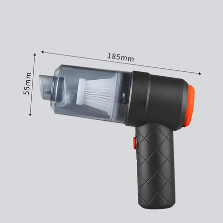 Aspiratore E Soffiatore Aspirapolvere Portatile Ricaricabile Usb Aspirabriciole
