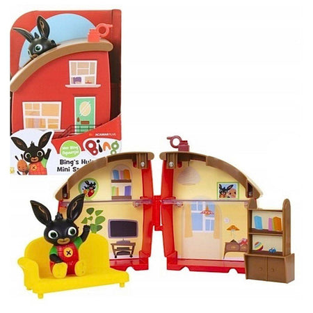 Playset Casetta Di Bing Personaggio Coniglietto Nero Gioco Per Bambini Anni 3+