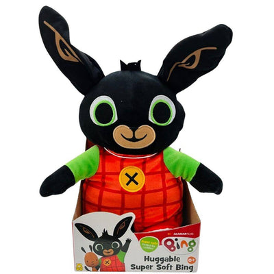 Peluche Bing Super Soft 36 Cm Morbido Coniglietto Nero Gioco Per Bambini Anni 0+
