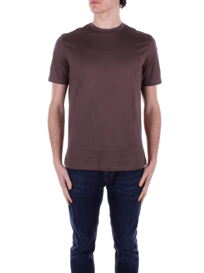Emporio Armani T-shirt e Polo Marrone da uomo