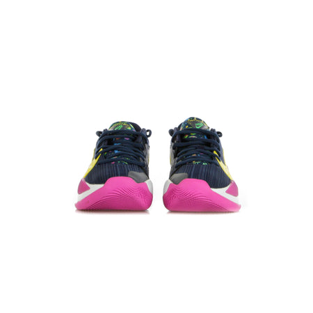 NIKE NBA Scarpa Bassa Uomo Zoom Freak 2 Midnight Navy/poison Green/fire Pink da uomo