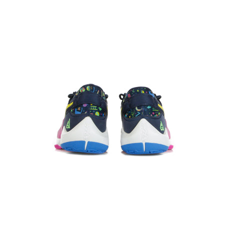 NIKE NBA Scarpa Bassa Uomo Zoom Freak 2 Midnight Navy/poison Green/fire Pink da uomo