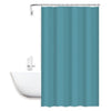 Tenda Doccia Antimuffa Impermeabile 180x200cm Ganci Anelli Bagno Celeste 79716