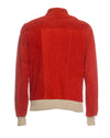 Victor - Bomber Uomo Rosso in vera pelle Renna