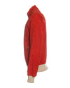 Victor - Bomber Uomo Rosso in vera pelle Renna
