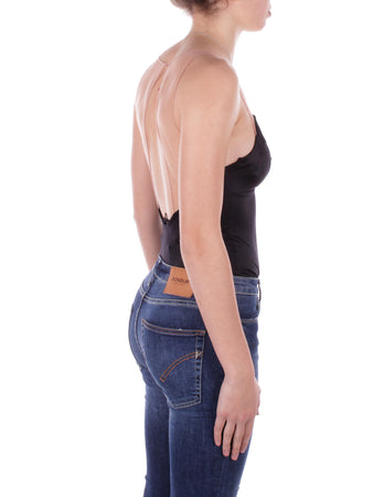 Elisabetta Franchi Top Nero da donna