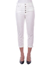 Dondup Pantaloni Bianco da donna