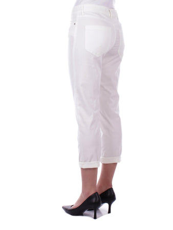 Dondup Pantaloni Bianco da donna