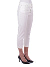 Dondup Pantaloni Bianco da donna