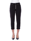 Dondup Pantaloni Nero da donna
