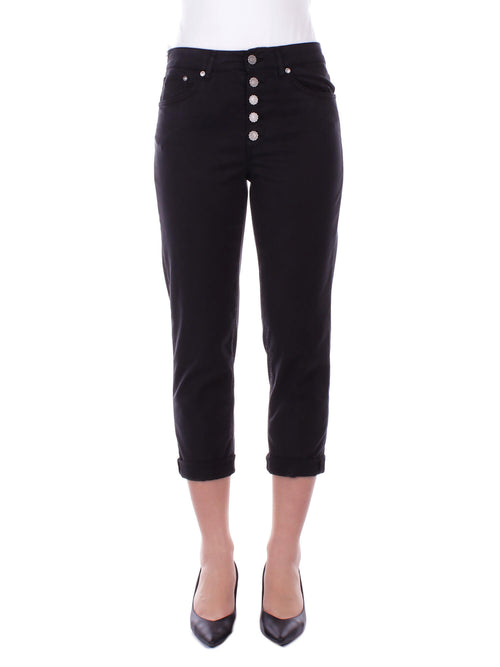 Dondup Pantaloni Nero da donna