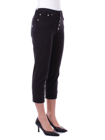 Dondup Pantaloni Nero da donna
