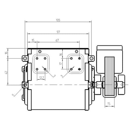 Ventola tangenziale FERGAS 4M0206 stufe a pellet 14706033