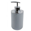 Dispenser Porta Sapone Liquido Grigio Chiaro Per Ricambio Accessori Bagno 69469