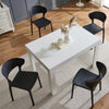Tavolo da Pranzo Allungabile 120-200 cm Cucina Soggiorno Moderno 4/6 posti Bianco
