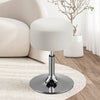 Sgabello Lavoro Make Up Toeletta Seduta Rotante Altezza Regolabile Comodo 130kg Bianco