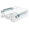 2pz Cassetto Telescopico Cucina 60cm Cestello Acciaio Estraibile Organizer Salvaspazio
