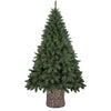Base Supporto Albero di Natale Scuro Tronco Natalizio 41cm Attacco Universale