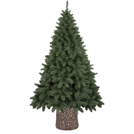 Base Supporto Albero di Natale Scuro Tronco Natalizio 41cm Attacco Universale