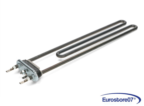 RESISTENZA LAVATRICE PROFESSIONALE 4000W LUNGA 410mm CON BORDO VASCA