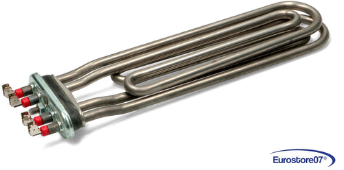 RESISTENZA LAVASTOVIGLIE PROFESSIONALE 5600W 400V ELECTROLUX 272x64mm.