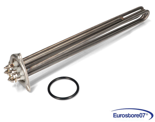 RESISTENZA LAVASTOVIGLIE PROFESSIONALE 6000W COMENDA 110349 343x37xh50mm.