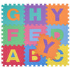 Tappetino Puzzle Maxi Lettere Colorato 9 Pezzi Gomma Eva Gioco Bambini 30x30cm