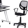 Sedia Girevole Casa Ufficio Cameretta Scrivania Ergonomica 5 Ruote Traspirante Nero