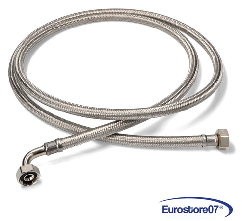 TUBO SCARICO LAVATRICE / LAVASTOVIGLIE INOX DN13 X4330IWG LUNGO 2500 CURVO