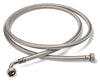 TUBO SCARICO LAVATRICE / LAVASTOVIGLIE INOX DN13 X4330IWG LUNGO 2500 CURVO