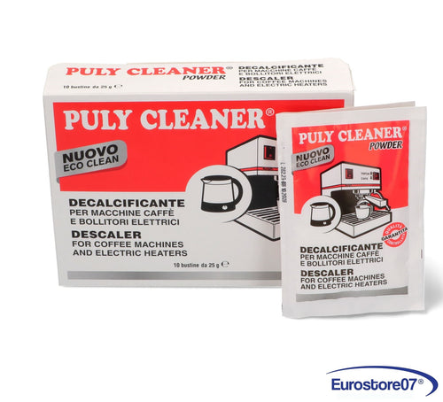 DETERGENTE MACCHINA DA CAFFÈ PULY CLEANER 10pz X 25gr UNIVERSALE