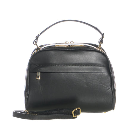 Praga - Borsa da Donna Nero In Vera Pelle