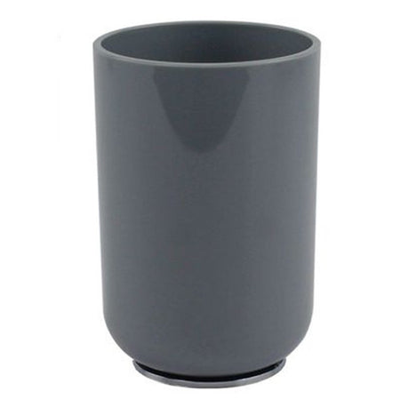 Bicchiere Porta Spazzolini Dentifricio Grigio Accessori Arredo Per Bagno 69471