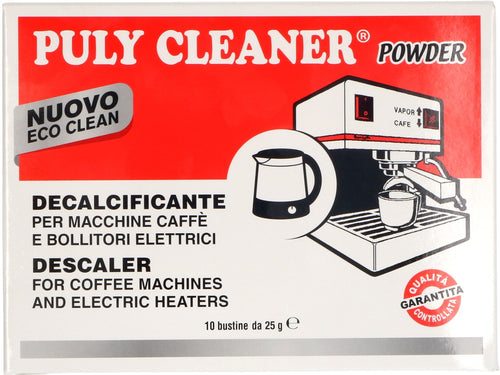 DETERGENTE MACCHINA DA CAFFÈ PULY CLEANER 10pz X 25gr UNIVERSALE