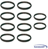 GUARNIZIONE IN GOMMA SILICONICA TUBI STUFA PELLET- - ø mm.200 - mm.9h.- PZ 10