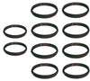 GUARNIZIONE IN GOMMA SILICONICA TUBI STUFA PELLET- - ø mm.200 - mm.9h.- PZ 10