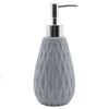 Dispenser Per Sapone Liquido Grigio Lavorato Accessori Per Arredo Bagno 79950
